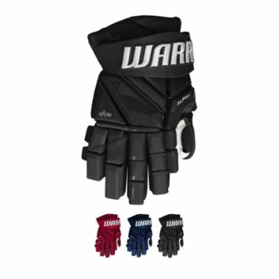 Warrior Alpha LX3 Jr J&auml;&auml;kiekkohanskat, 10", ry
