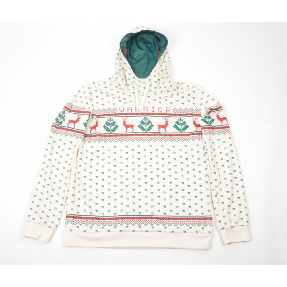 Warrior Xmas Huppari Jr, XS, White