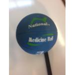 National Sports Medicine Ball Rubber MBR, 1kg Kuntopallo