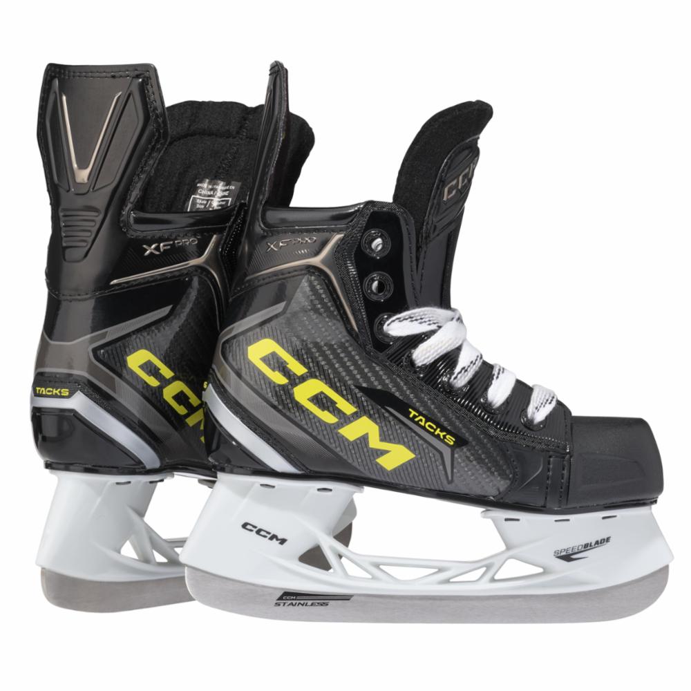 CCM Tacks XF Pro Yth Lasten Jääkiekkoluistimet, R, YTH 9