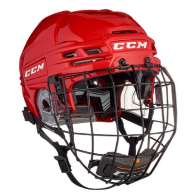 CCM Tacks 910 Combo Jääkiekkokypärä, XS, red