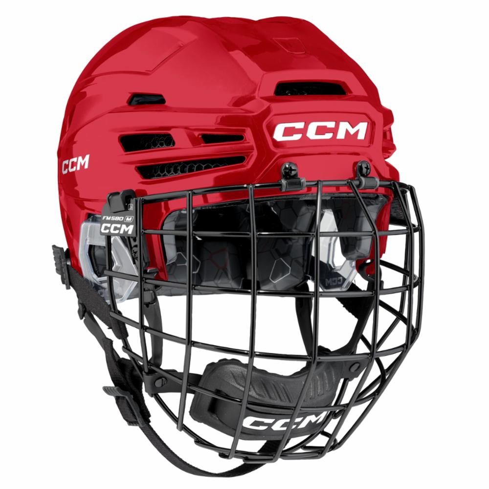 CCM Tacks 920 Combo Jääkiekkokypärä, S, red