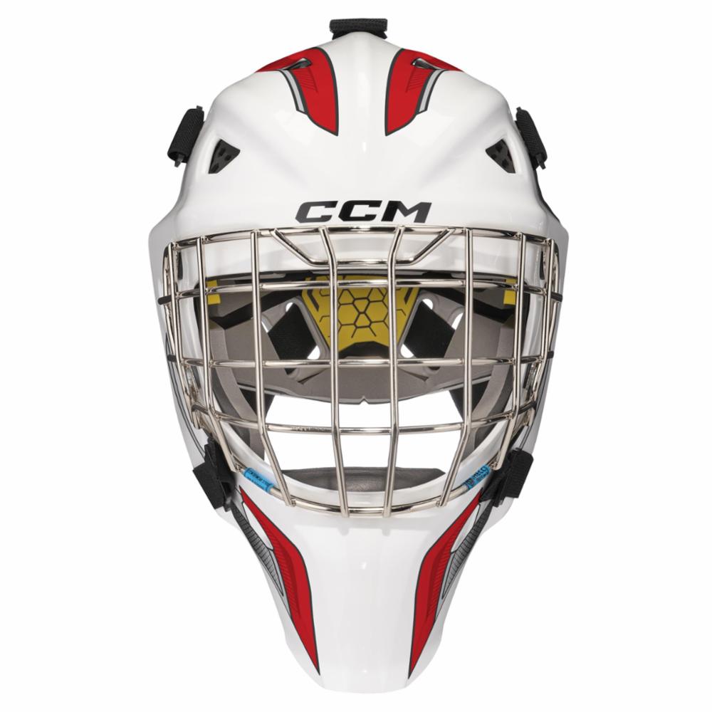CCM Axis F5 Color CCE Jr Maalivahdin Maski, Red