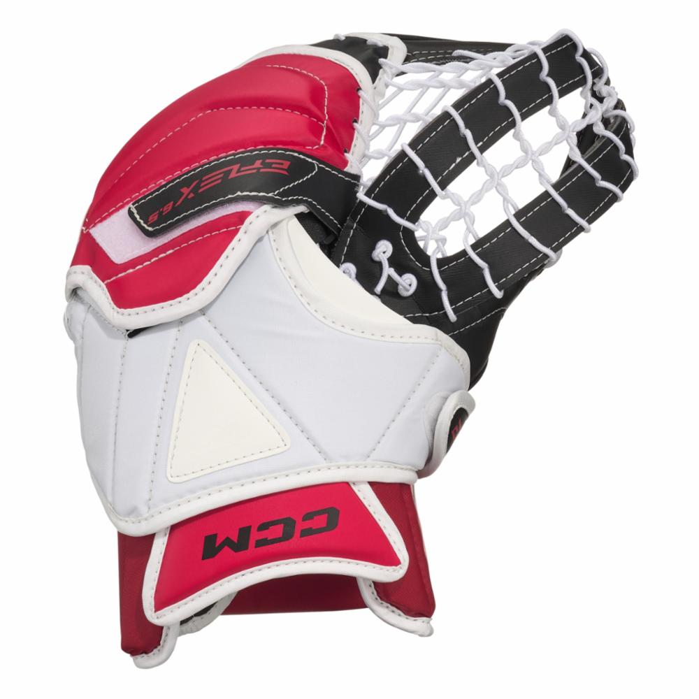 CCM E-Flex 6.5 Sr Goalie Catch Glove Full Right, chic