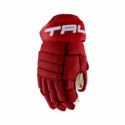 True Pro 4-Roll Sr Jääkiekkohanskat, 13", rd