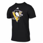 Adidas Silver NHL T-Paita, Pittsburgh Penguins, L