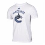 Adidas Silver NHL T-Paita, Vancouver Canucks, XXL